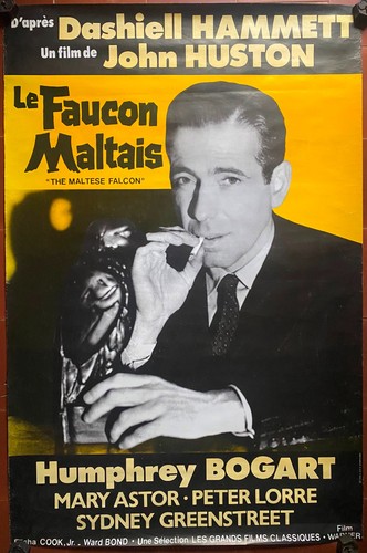 Affiche faucon maltais - faucon,