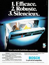 1978 Advertising 078 Bosch Recessed Dishwasher Advertising