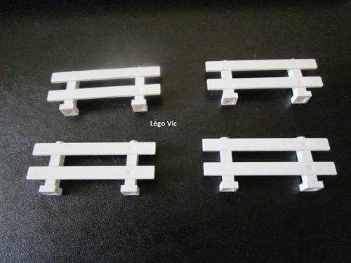 Lego 6079 fence - lego, white