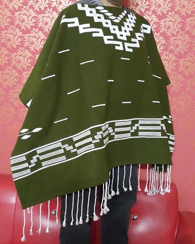 Western cowboy poncho costume - cowboy,