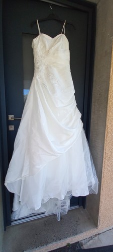 Robe mariée ivoire - ivoire, stras