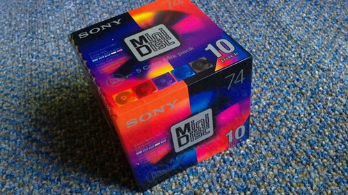 Minidisc sony color - minidisc,