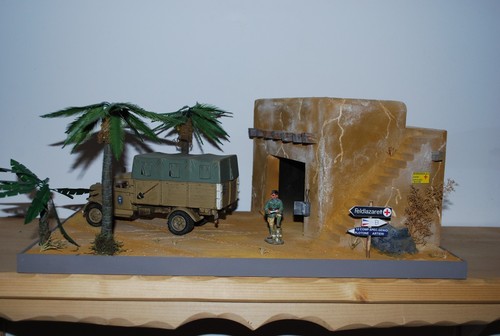 King country diorama - king, base