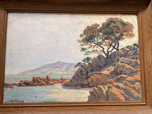 Tableau signé fabre - tableau,