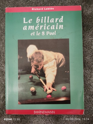 Livre billard americain et - "le,