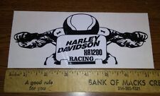 SMALL FLAT TRACK  "XR 1200" RACING DECAL
