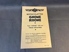 Ancien manuel pièces