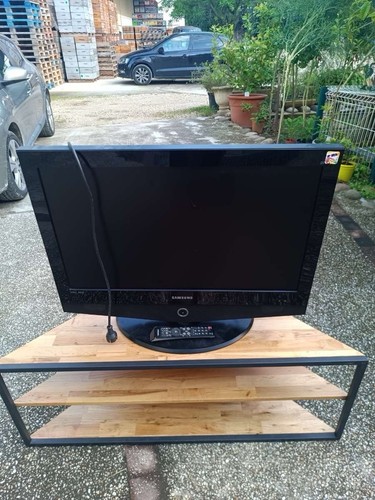 Meuble angle en bois - meuble, tv