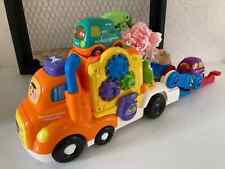 22 ⚜️ Toy Vtech My Super Truck Carrier Tut T cars + Two Vehicles