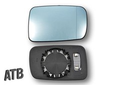 Mirror Glass Blue Aspherical Heated Right for BMW E46 Coupe Convertible E65 E66