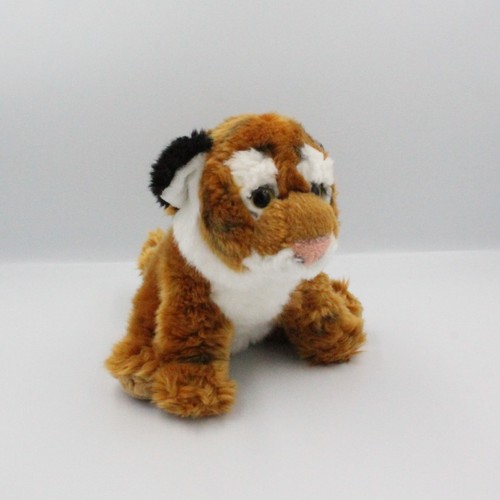 Peluche tigre marron playkids - peluche,