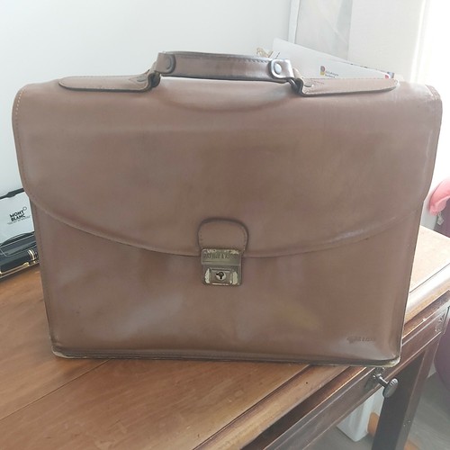 Cartable vintage cuir arthur - cuir,