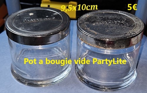 Pot verre avec couvercle - verre,