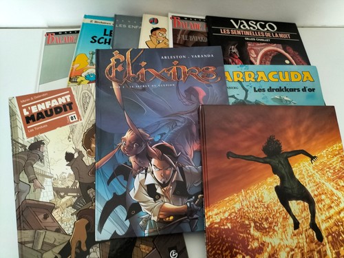 Lot bandes dessinées - bandes,