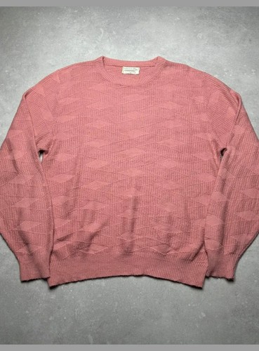 Pull vintage maille losange