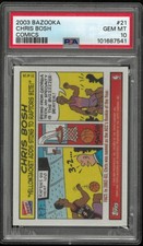2003 Bazooka Comics Chris Bosh #21 PSA 10