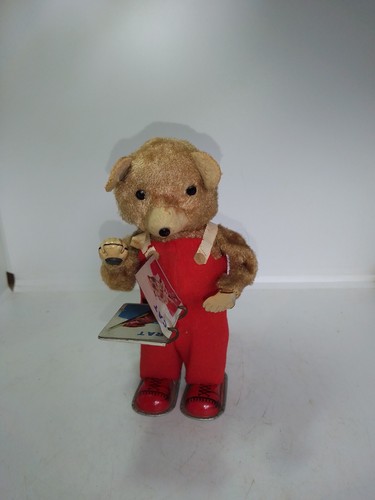 Ancien jouet automate ours - jouet,