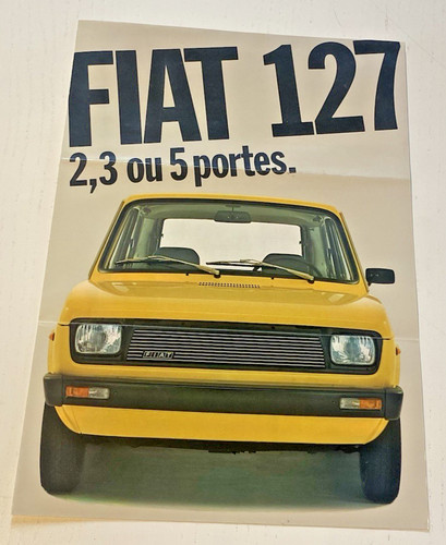 Brochure vente fiat 127 - brochure, 2,3