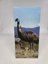 NESLE - MERVEILLES DU MONDE : CARTE " L'EMEU #262 " VINTAGE 1980