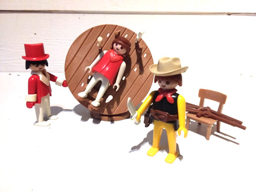 Playmobil lanceur couteaux - playmobil,