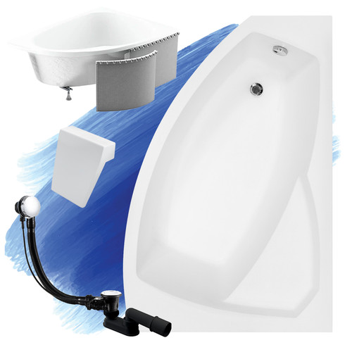 Baignoire bain angle 170x110 - bain,