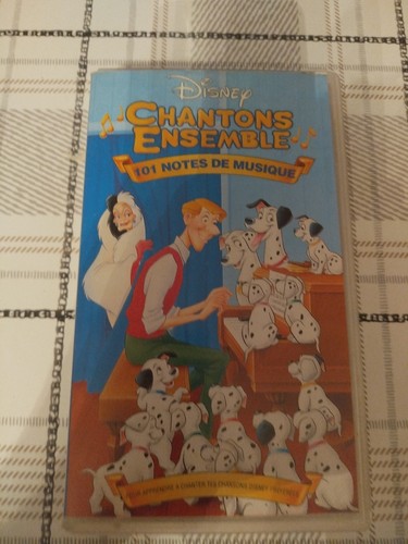 Vhs disney chantons - disney,