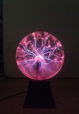 ZWOOS Boule Plasma, Lampe Boule Plasma Magique, Réagit au toucher et au son