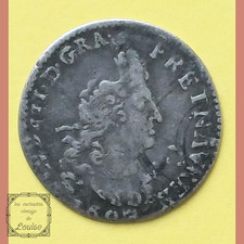 Louis XIV – 4 sols aux deux L 169? – Monnaie ancienne en argent – France