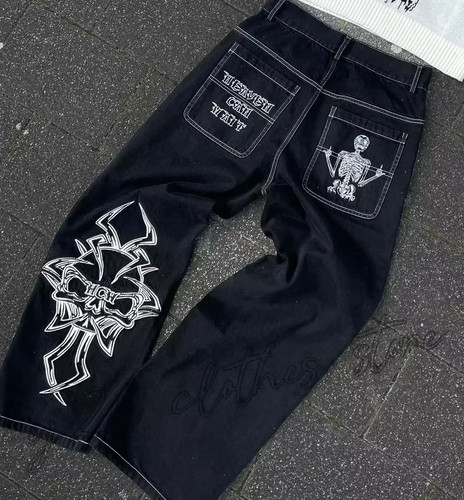 Baggy wide leg - leg, jeans
