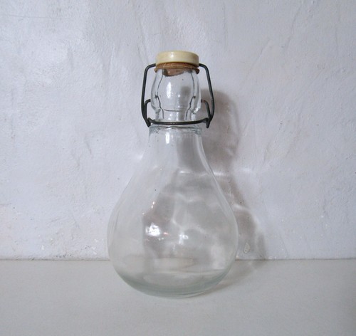 Ancienne bouteille poire - bouteille,