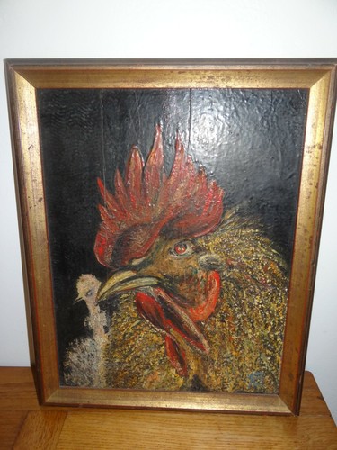 Tableau huile sur - huile,