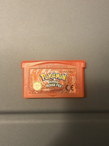 Pokemon version rouge feu - rouge, game