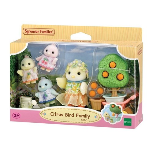 Famille oiseau citrus - famille,