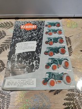 Rare brochure  PROSPECTUS GAMME TRACTEUR Kramer   Des Années 50 Original 