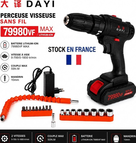 Perceuse visseuse sans fil - visseuse,