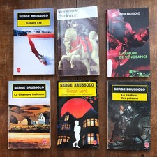 Serge Brussolo lot 6 romans