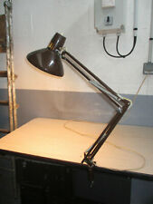 OLD WORKSHOP LAMP INDUSTRIAL ARCHITECT LEDU DESIGN METAL BROWN