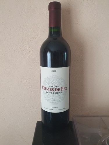 Bouteille saint estephe - 1,
