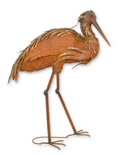 Une cigogne de fer réplique