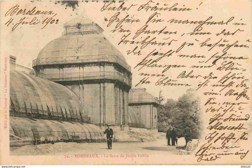 Old postcard bordeaux - postcard,