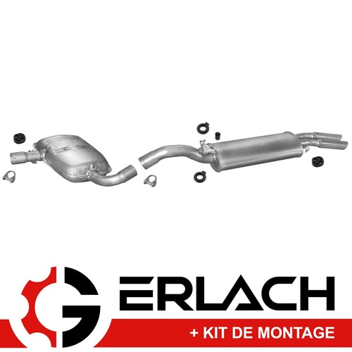 Echappement silencieux pour - , vw
