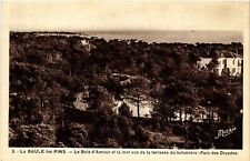 Old postcard La BAULE-les-PINS - La Bois d'Amour et la mer seen from the terrace (587733)