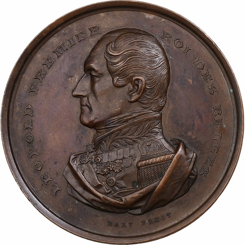 Belgique médaille léopold - belgique,, médaille,