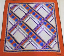 Foulard Vintage 100% Soie