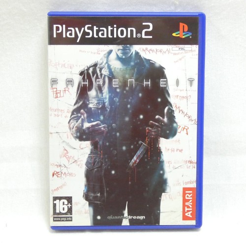 Fahrenheit jeu ps2 atari sans - ps2,