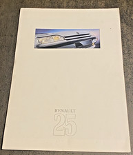 Brochure de Vente RENAULT 25 -