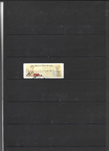 France vignette postale - france,