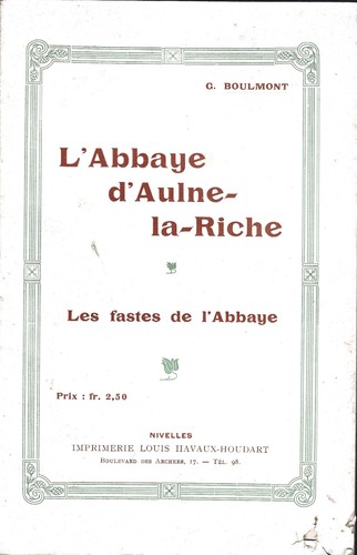 Abbaye aulne - l'abbaye, d'aulne