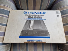 Pioneer : GM-X404 Bridgeable Four Channel Power  Car Amplifier - VVGC. Boxed.