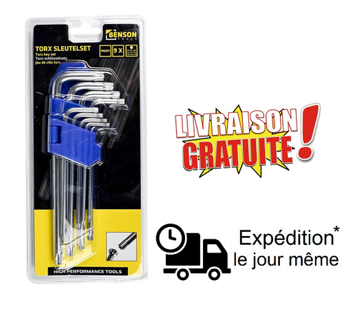 Jeu clés torx - jeu,